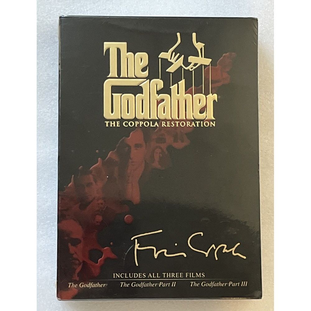 The Godfather Collection‎ The Coppola Restoration All 3 Films DVD - New Sealed